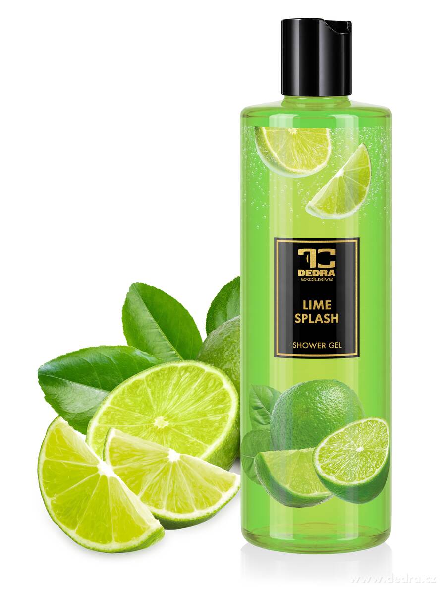 LIME SPLASH | šetrný sprchový gel s glycerinem | 420 ml | FRUITY EDITION