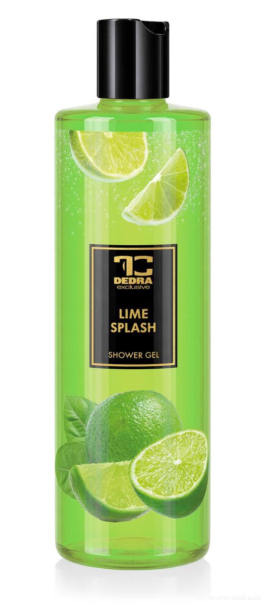 LIME SPLASH | šetrný sprchový gel s glycerinem | 420 ml | FRUITY EDITION