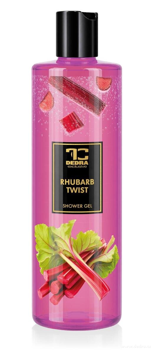 RHUBARB TWIST | šetrný sprchový gel s glycerinem | 420 ml | FRUITY EDITION