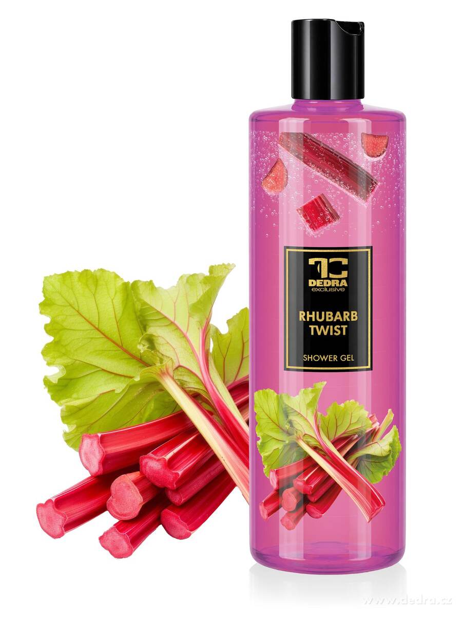 RHUBARB TWIST | šetrný sprchový gel s glycerinem | 420 ml | FRUITY EDITION