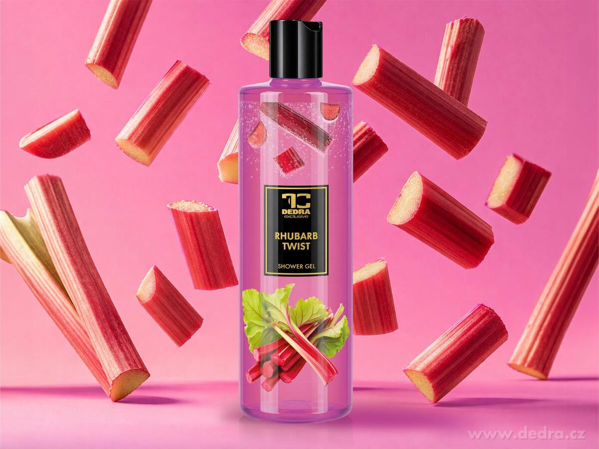 RHUBARB TWIST | šetrný sprchový gel s glycerinem | 420 ml | FRUITY EDITION