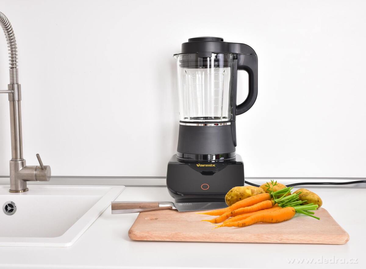 VARMIX GENIUS | multifunkční vysokorychlostní mixér s vařením & 11 programy | nádoba 1,75 L | 32 000 ot./min