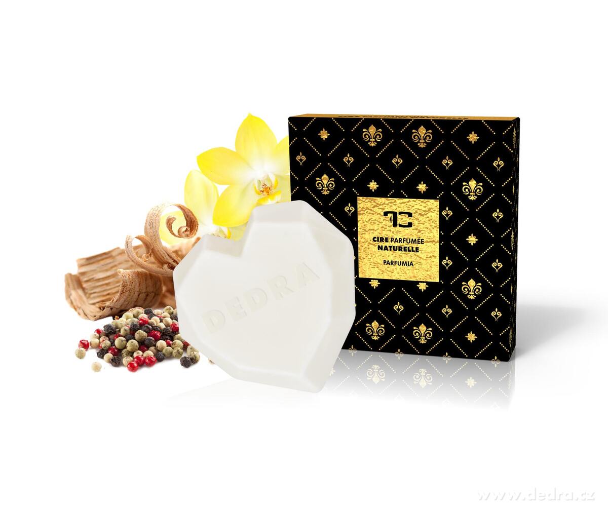 AROMALAMPA ZDARMA | sada 4 sójových vosků | PARFUMIA® GOLD