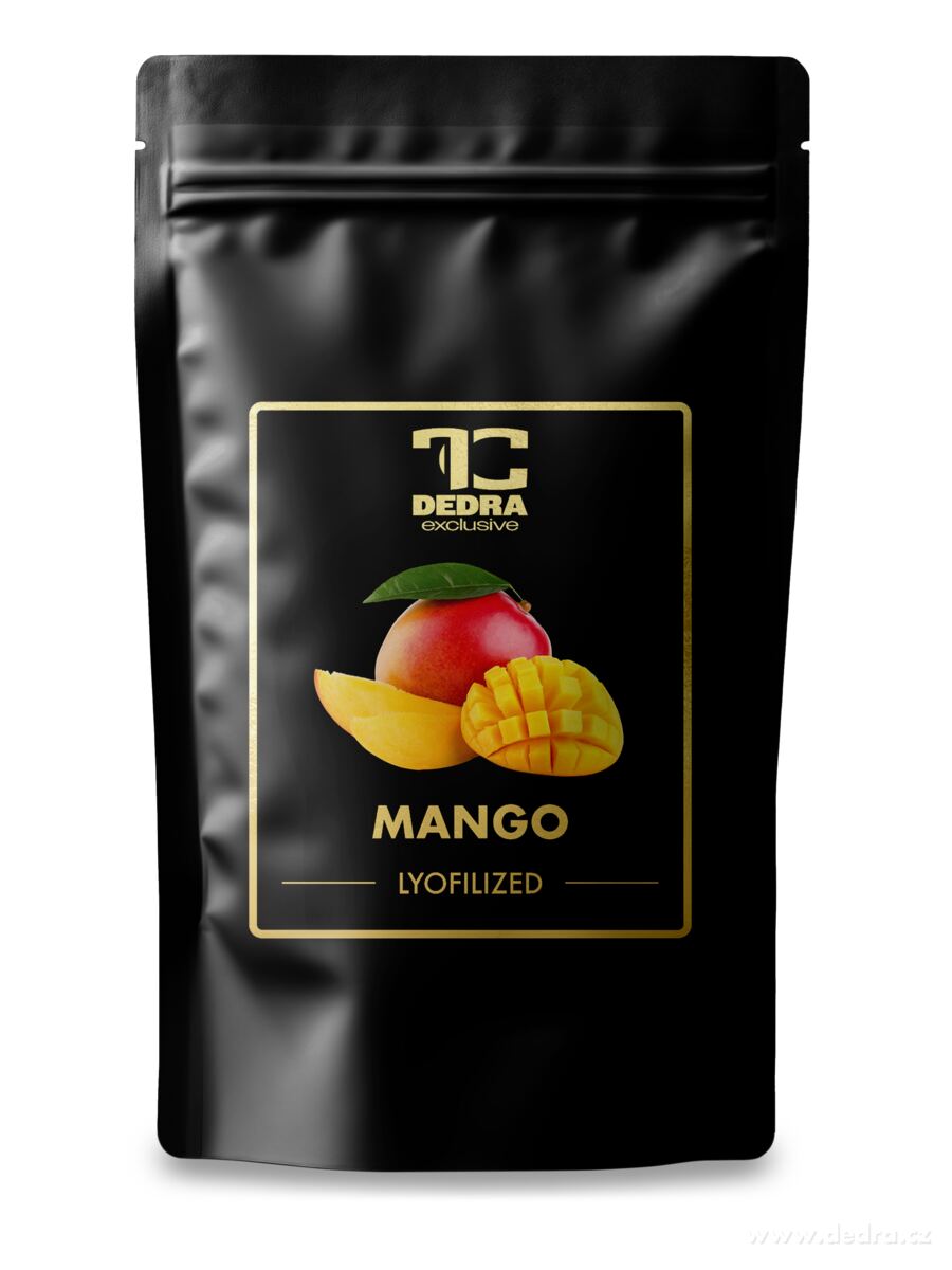 ZLATÉ MANGO | lyofilizované plátky, ovoce sušené mrazem | 50 g