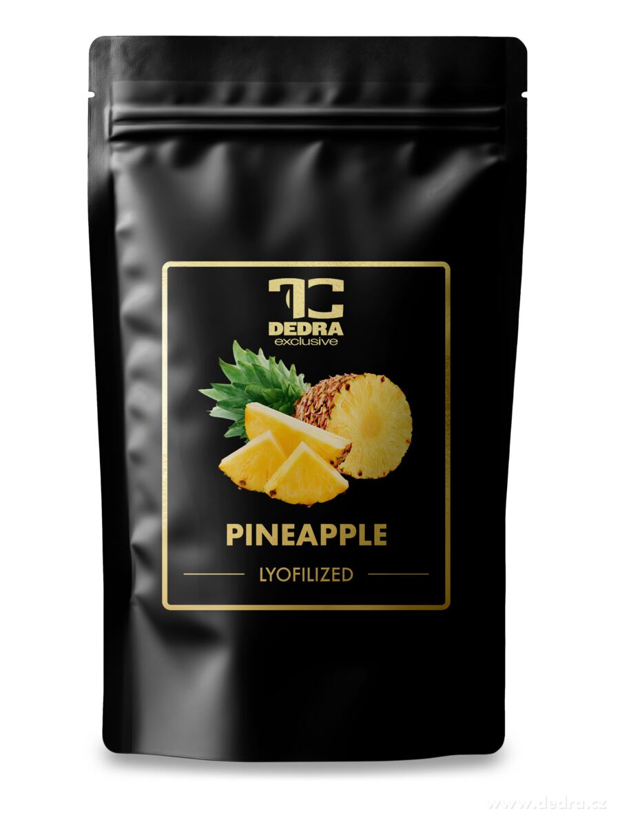 TROPICKÝ ANANAS | lyofilizované kousky, ovoce sušené mrazem 50 g