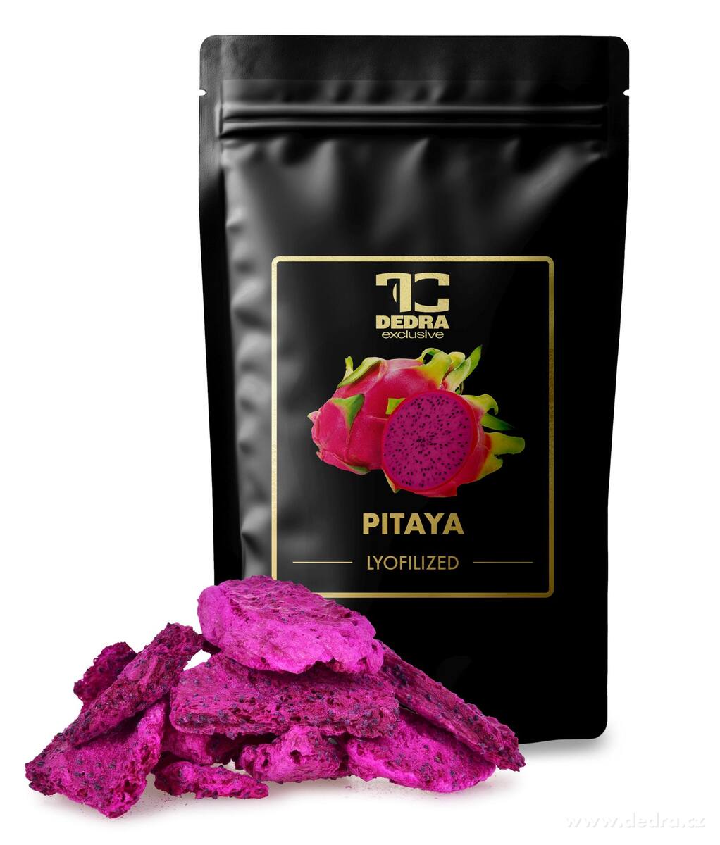 EXOTICKÁ PITAYA | lyofilizované plátky, ovoce sušené mrazem | 50 g