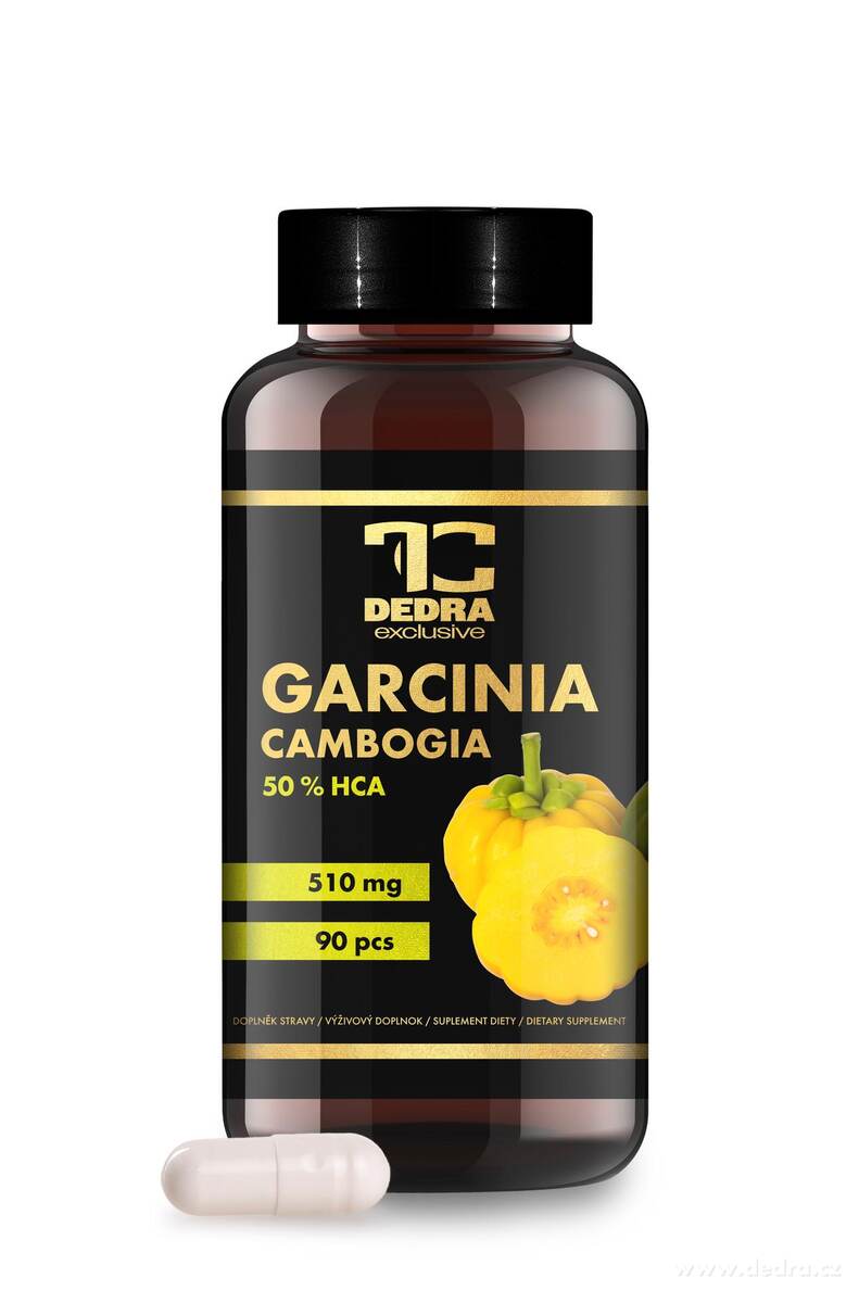 GARCINIA CAMBOGIA 510 mg | 50 % HCA | podpora hubnutí a metabolismu