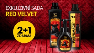 AKCE 2+1 ZDARMA! Exkluzivní sada RED VELVET
