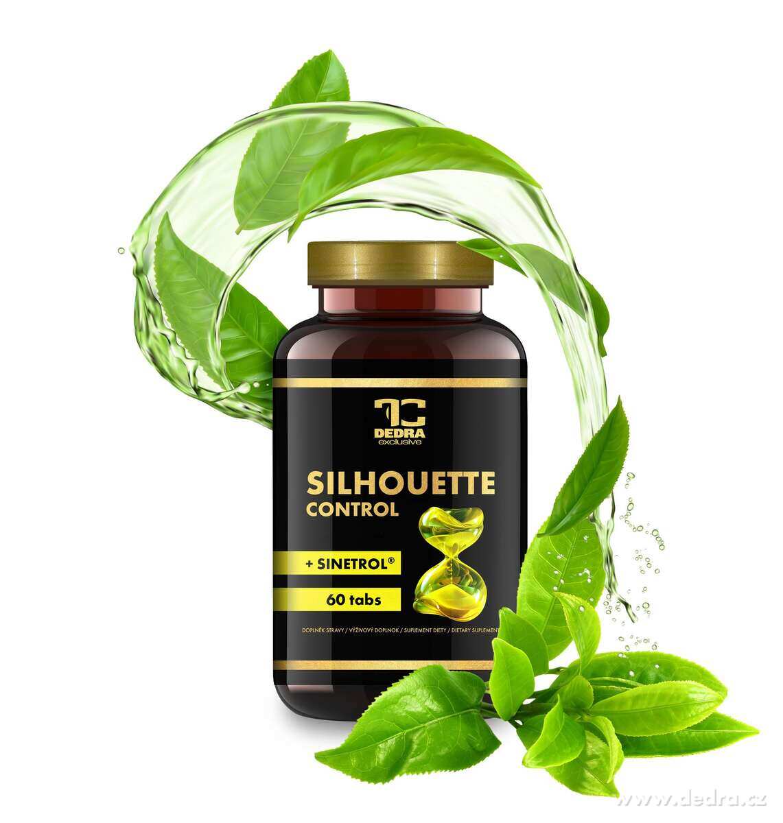 2× SILHOUETTE CONTROL + SINETROL® | klinicky ověřený účinek na spalování tuku | metabolismus & energie | 2× 60 kapslí