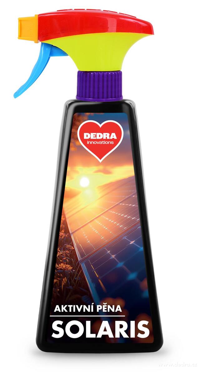 SOLARIS® | Intenzivní pěnový čistič solárních panelů a fotovoltaických systémů