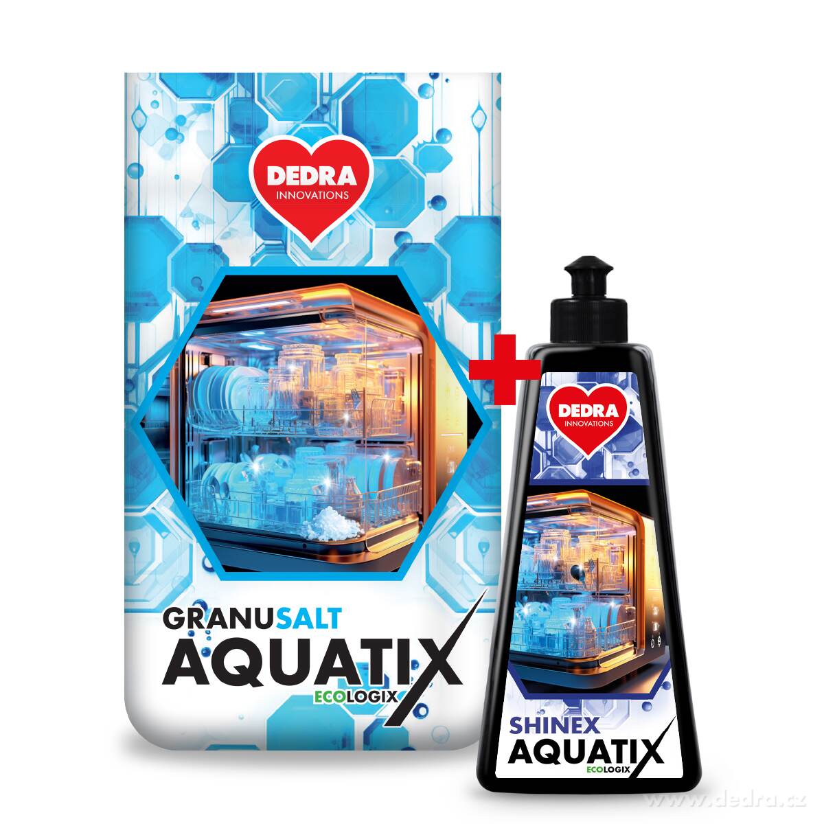 Sada do myčky 1+1, sůl + leštidlo AQUATIX®