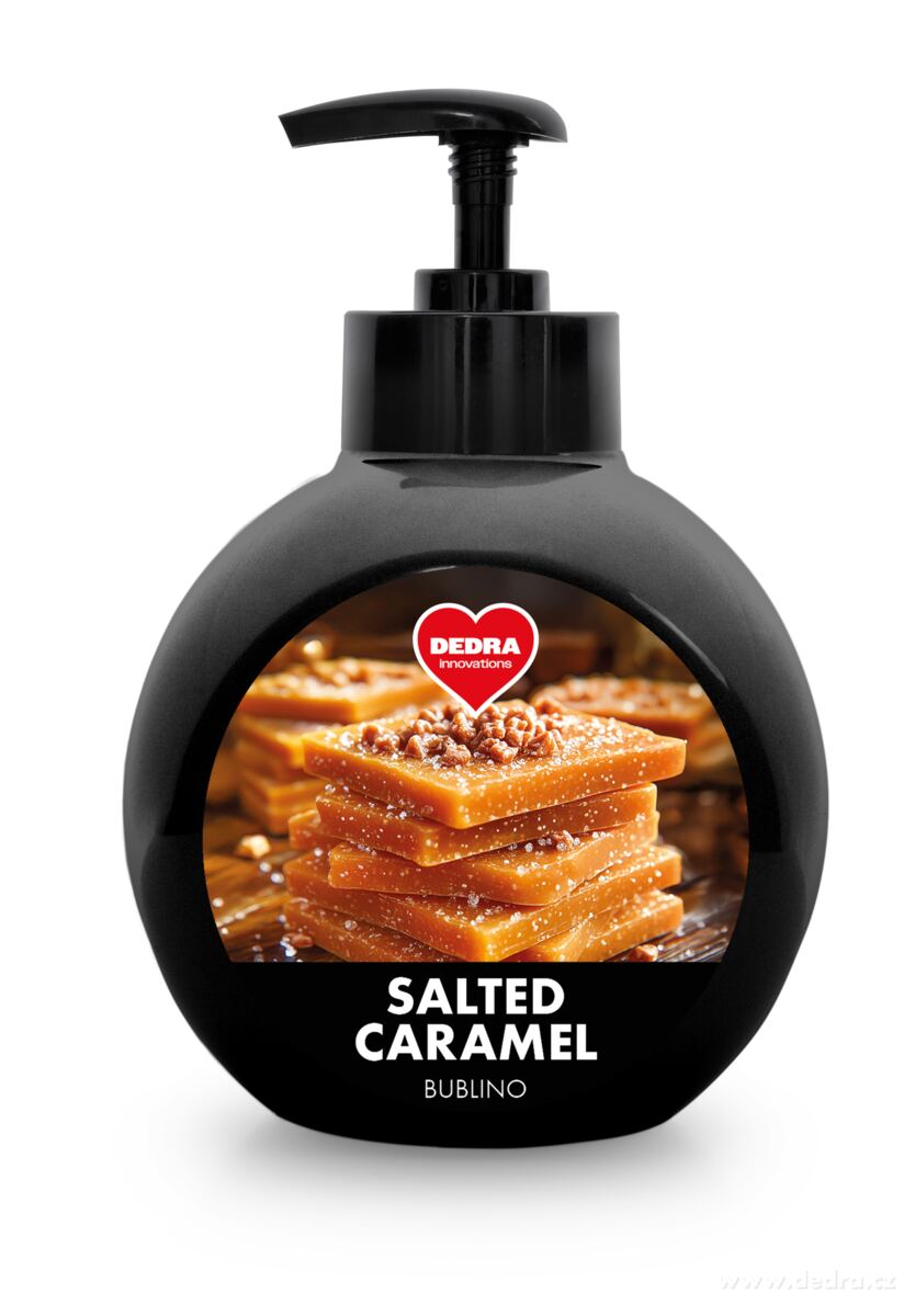 SALTED CARAMEL | šetrné mýdlo s glycerinem & aloe vera | BUBLINO |500 ml