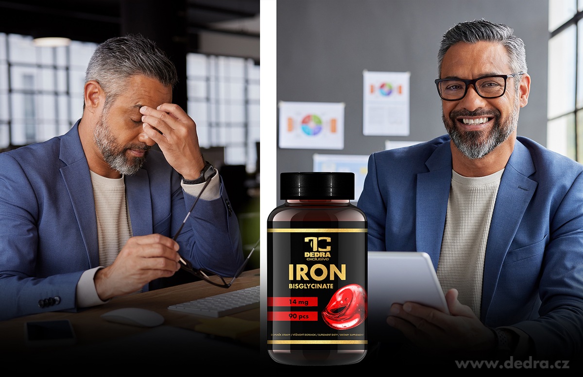 ŽELEZO BISGLYCINÁT 14 mg - proti únave a pre zdravú krvotvorbu