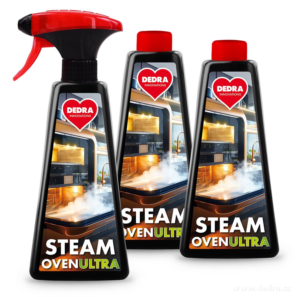 2+1 ZDARMA | STEAM OVEN | Profesionální čistič na konvektomaty a parní trouby 3 x 500 ml