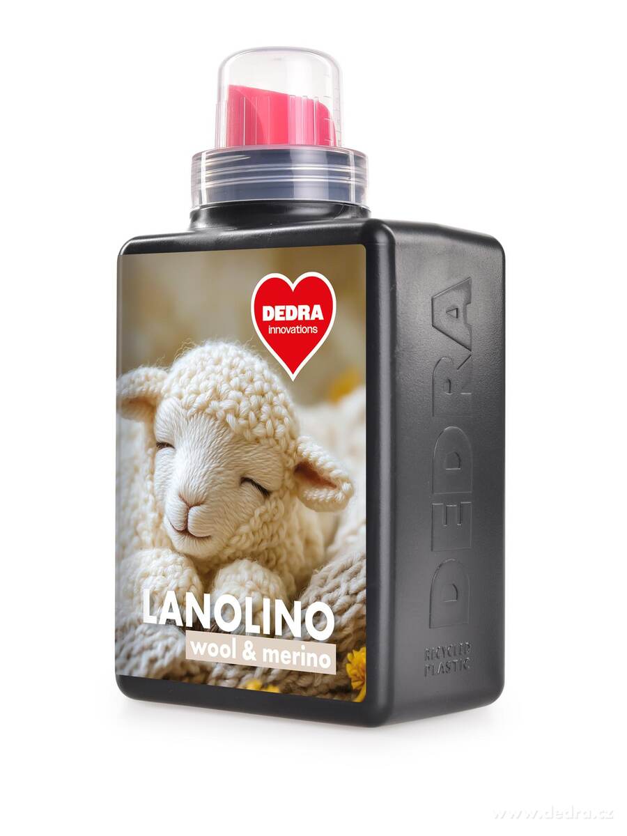 LANOLINO | prací gel na ovčí vlnu & jemné prádlo | s lanolinem & ECO složením | WOOL & MERINO | 20 praní