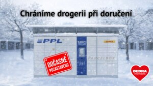 Mrazivé teploty a doručení do venkovních výdejních boxů – důležité upozornění!