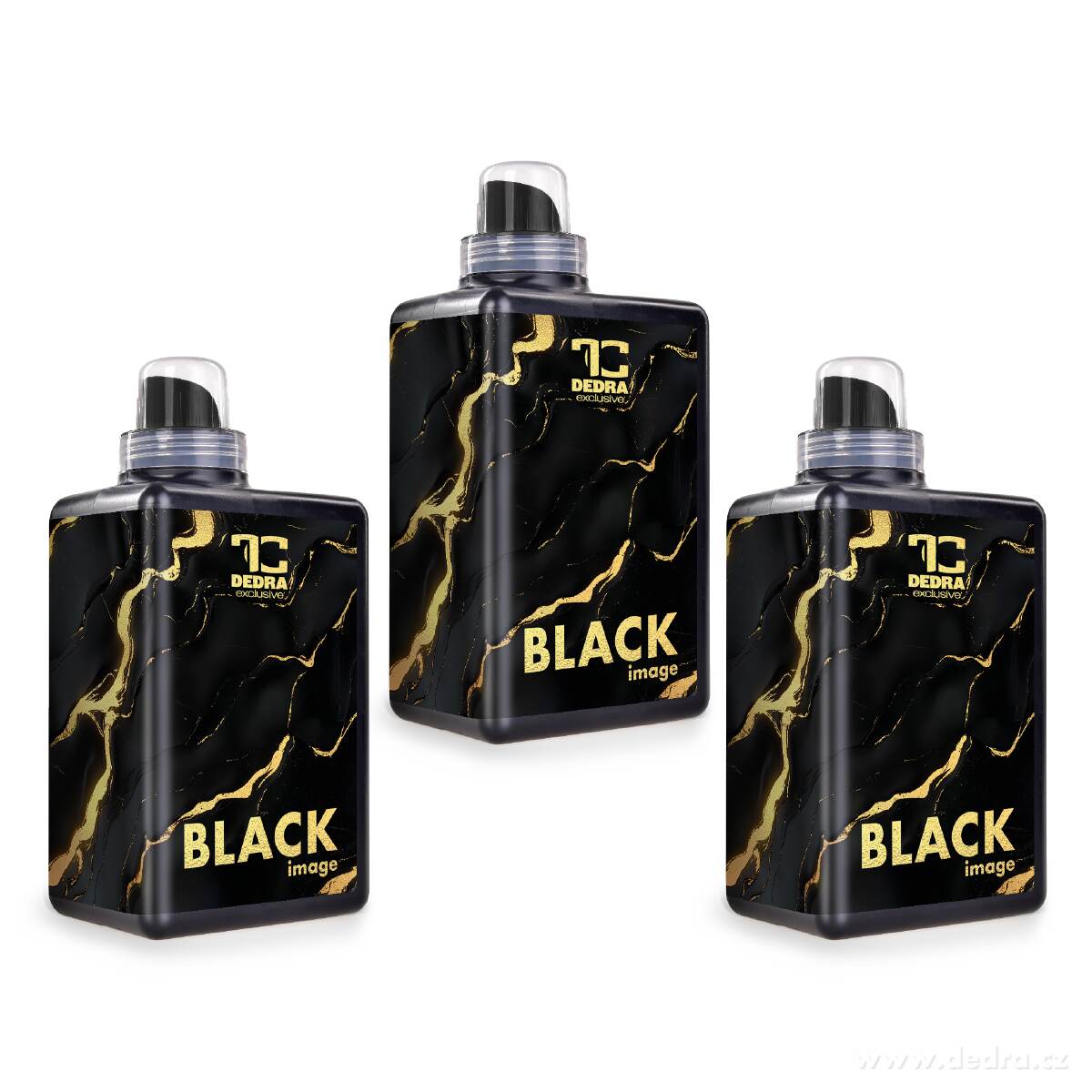 3× BLACKIMAGE | Speciální prací gel pro černé & tmavé prádlo | ochrana & oživení barev | 120 praní