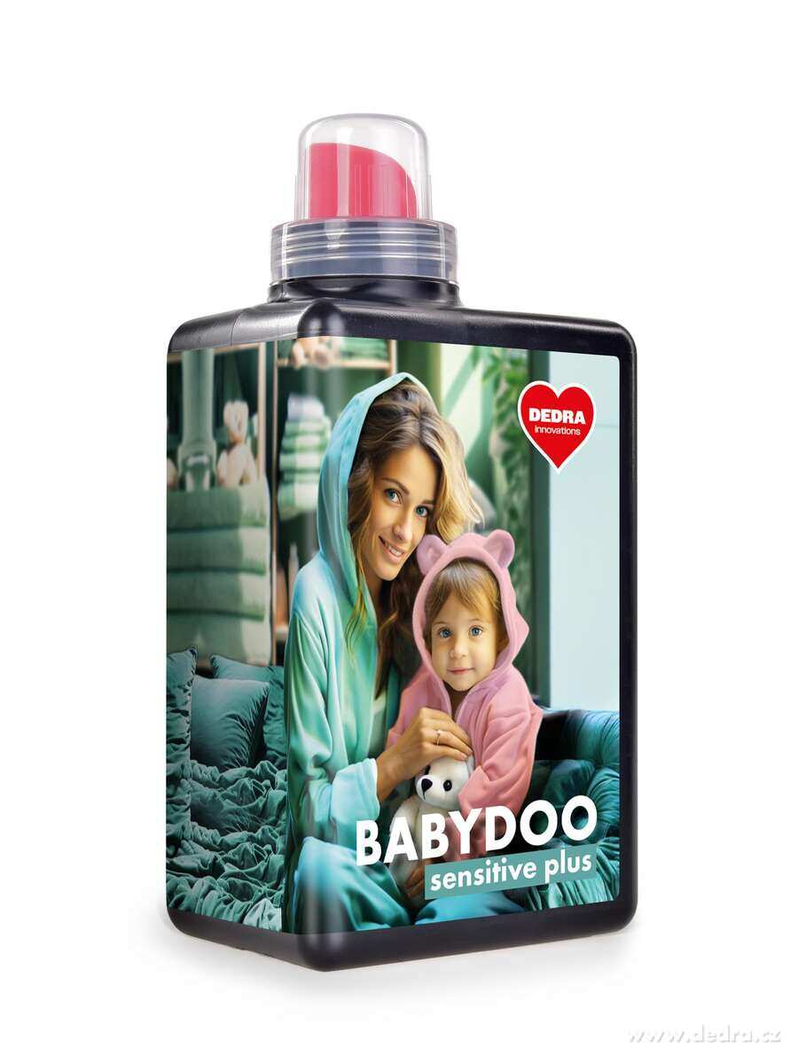 2× BABYDOO | Šetrný prací gel pro miminka & citlivou pokožku | dětské prádlo | 56 praní