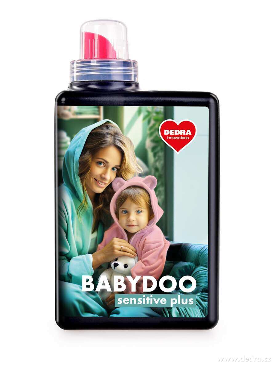 3× BABYDOO | Šetrný prací gel pro miminka & citlivou pokožku | dětské prádlo | 84 praní