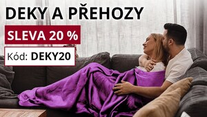 SLEVA 20 % na DEKY a PŘEHOZY