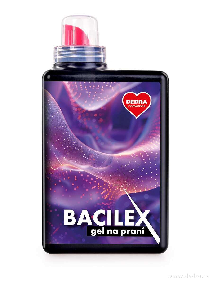 Sada 2 ks gel na praní bílého i barevného prádla s antimikrobiální přísadou, BACILEX®