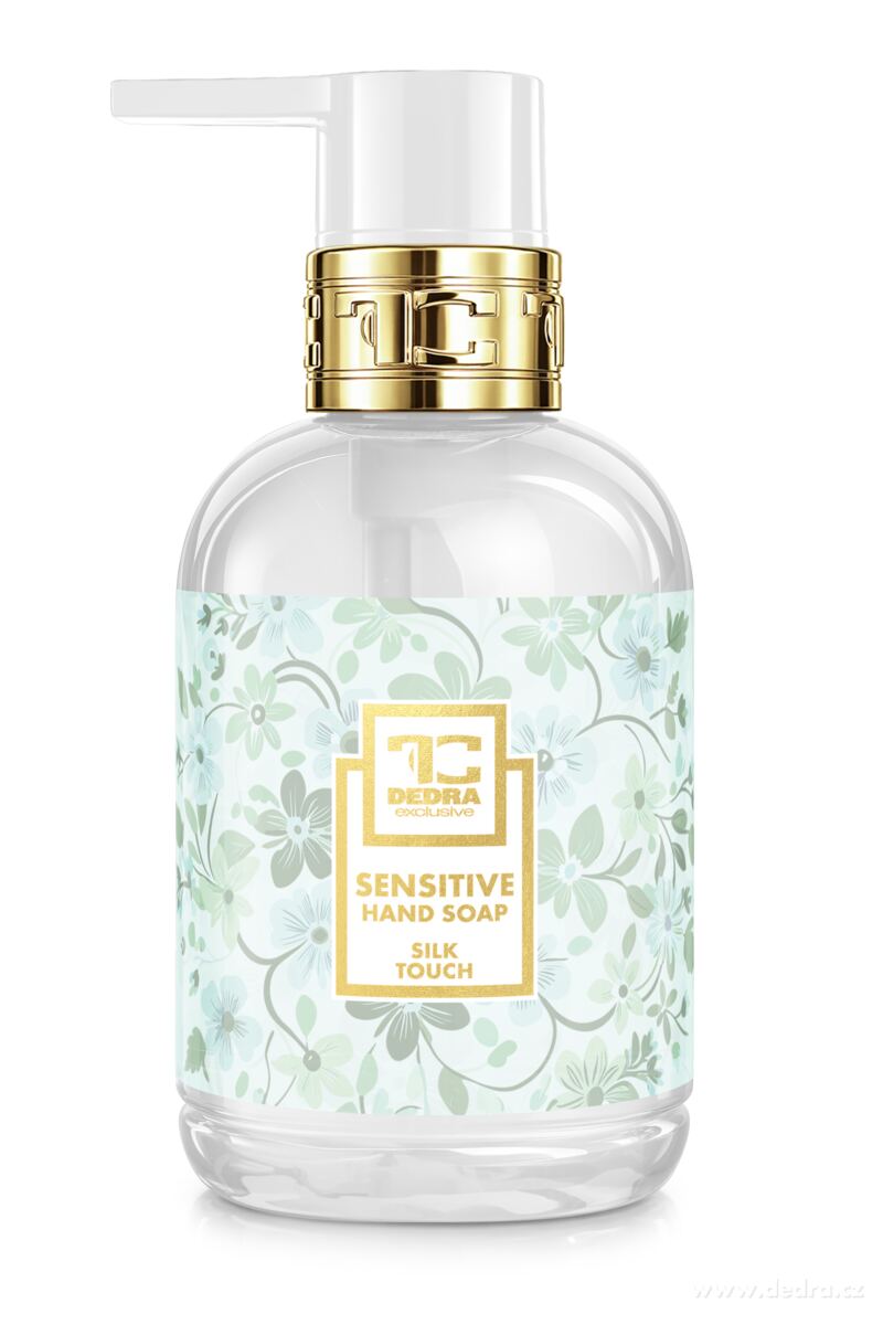 SENSITIVE šetrné zvláčňující mýdlo pro citlivou pokožku | SILK TOUCH | 320 ml