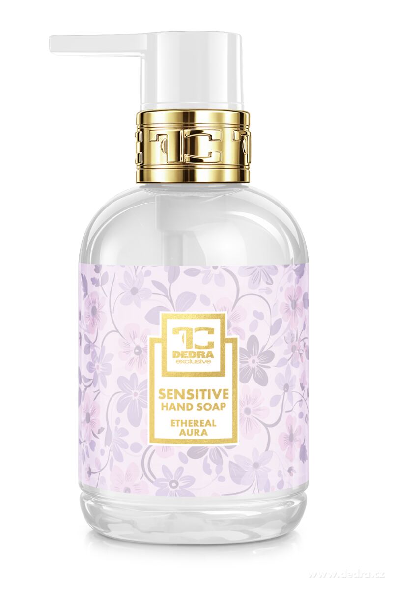 SENSITIVE šetrné zvláčňující mýdlo pro citlivou pokožku | ETHEREAL AURA | 320 ml