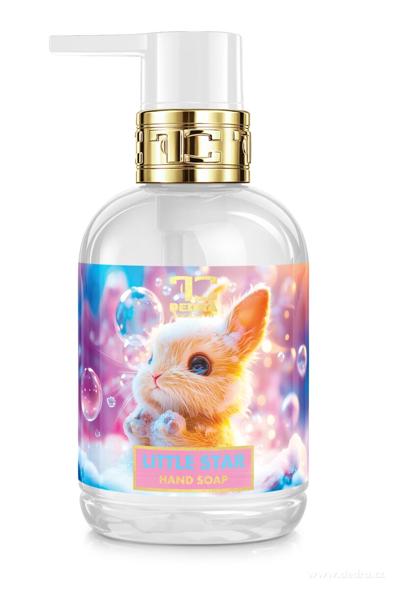 LITTLE STAR | dětské šetrné mýdlo na tělo a ruce | hypoalergenní, bez parabenů | 320 ml