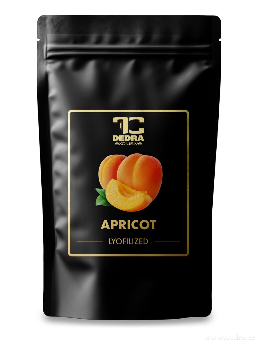 SLNEČNÉ MARHULE - lyofilizované plátky, ovocie sušené mrazom