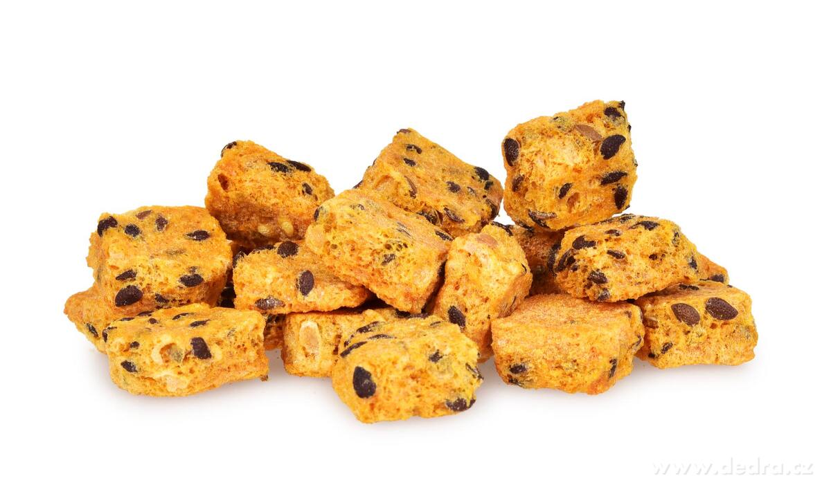 EXOTICKÁ MARAKUJA | lyofilizované kostky, ovoce sušené mrazem