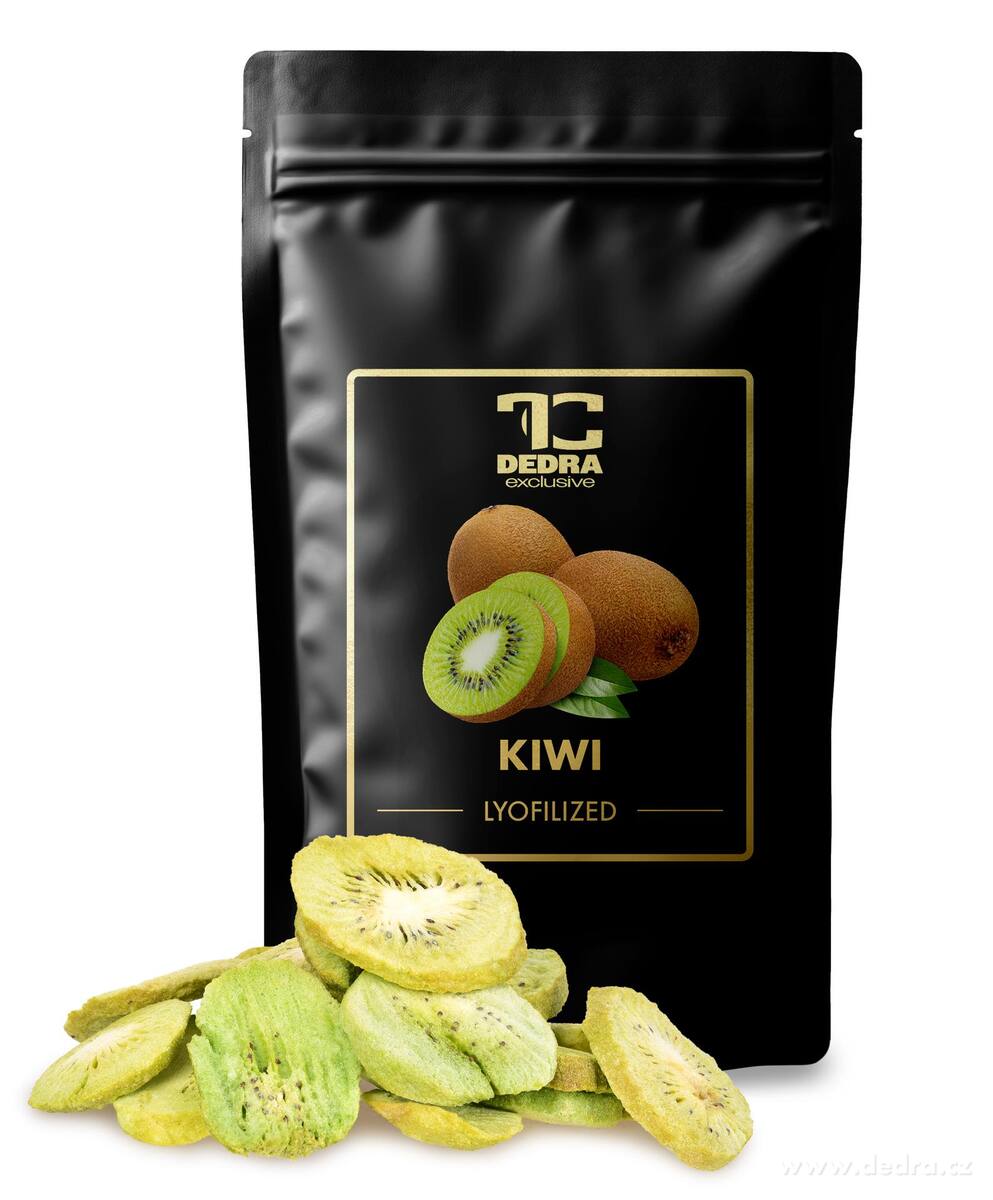 LAHODNÉ KIWI | lyofilizované plátky, ovoce sušené mrazem