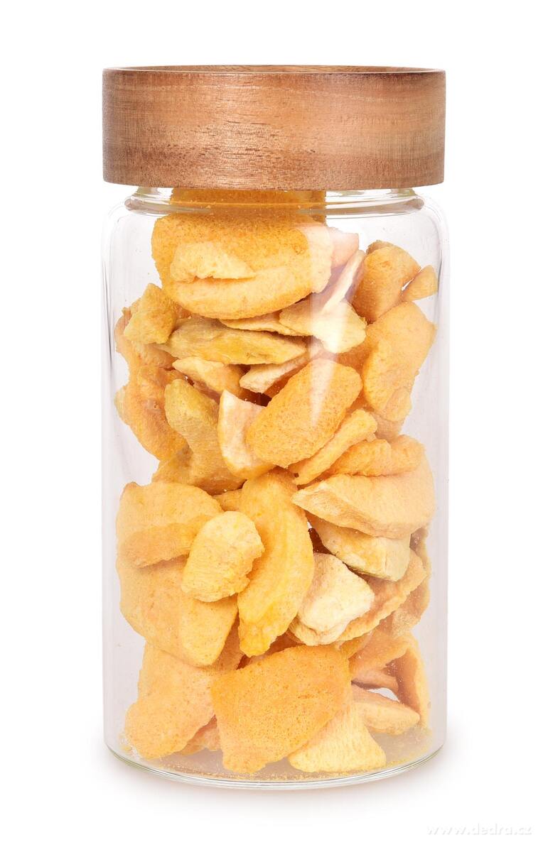 SAMETOVÉ BROSKYNE - lyofilizované plátky, ovocie sušené mrazom