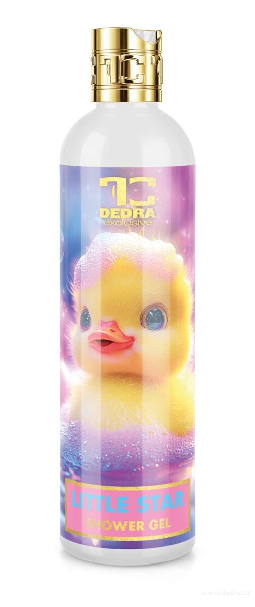 LITTLE STAR | dětský ultra jemný sprchový gel na tělo i vlásky | hypoalergenní, bez parabenů | 320 ml