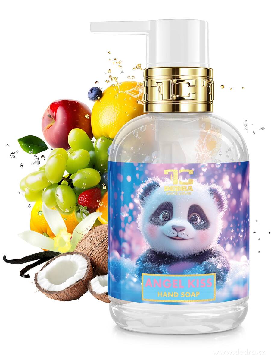 ANGEL KISS | dětské šetrné mýdlo na tělo a ruce | hypoalergenní, bez parabenů | 320 ml