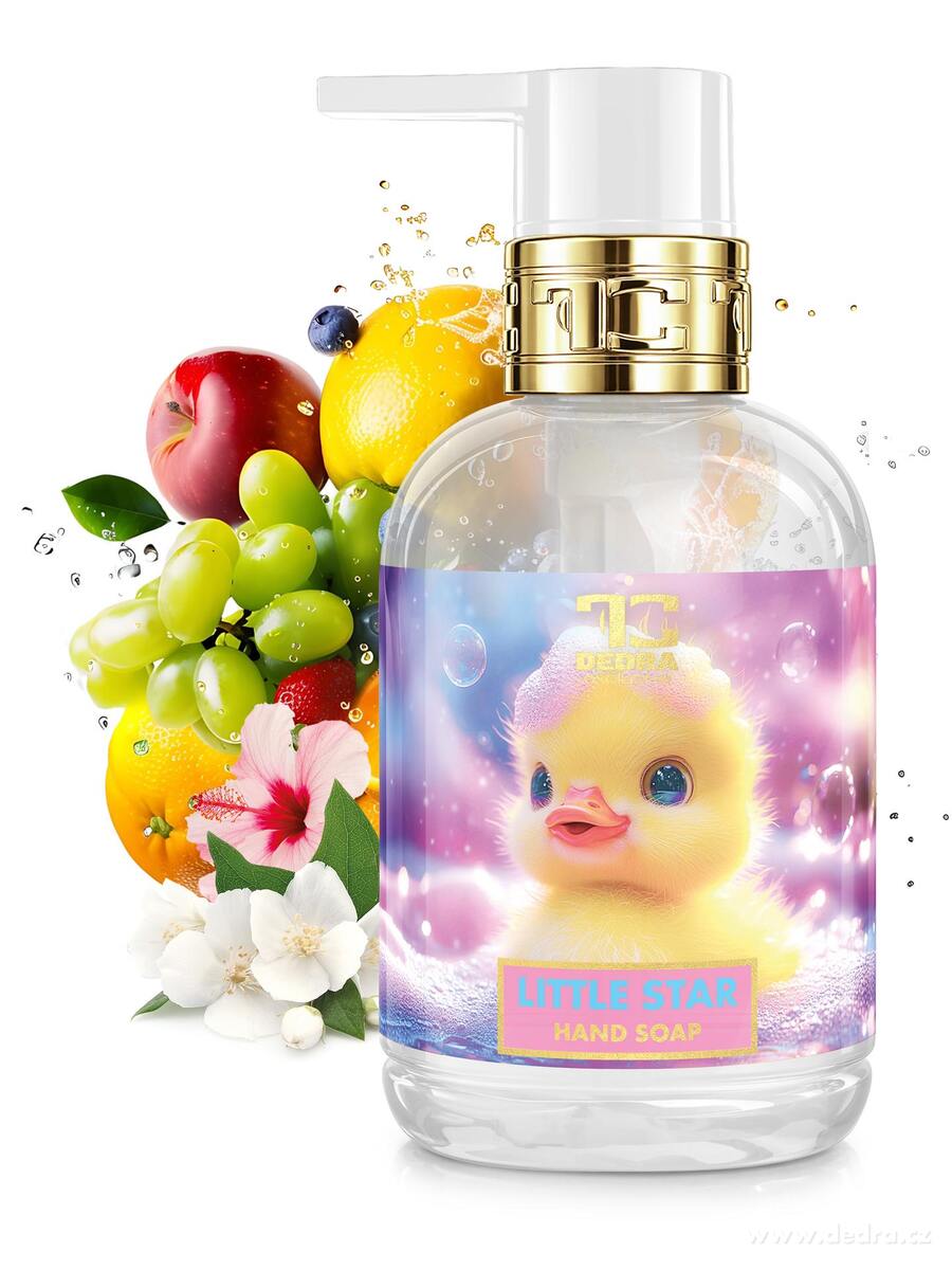 LITTLE STAR | dětské šetrné mýdlo na tělo a ruce | hypoalergenní, bez parabenů | 320 ml