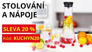SLEVA 20 % na STOLOVÁNÍ A NÁPOJE