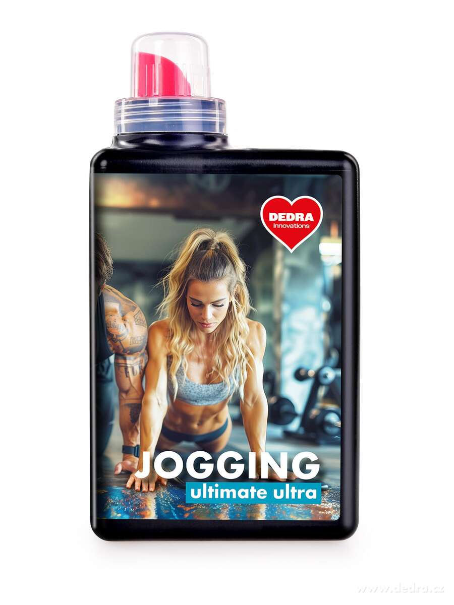 2× JOGGING | Prací gel na sportovní & funkční oblečení | proti zápachu potu & ECO koncentrát | 56 praní