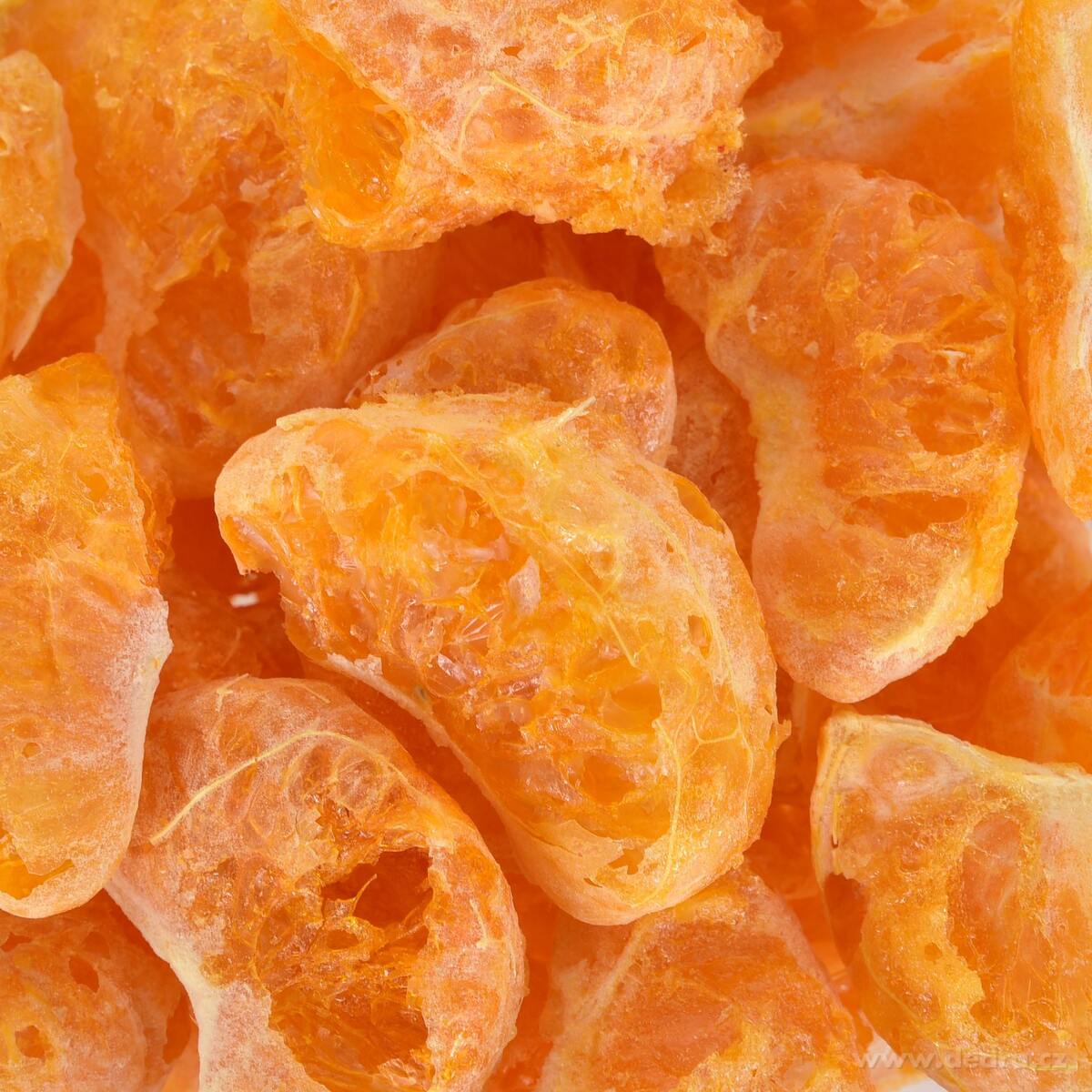 OSVIEŽUJÚCE MANDARINKY - lyofilizované mesiačiky, ovocie sušené mrazom
