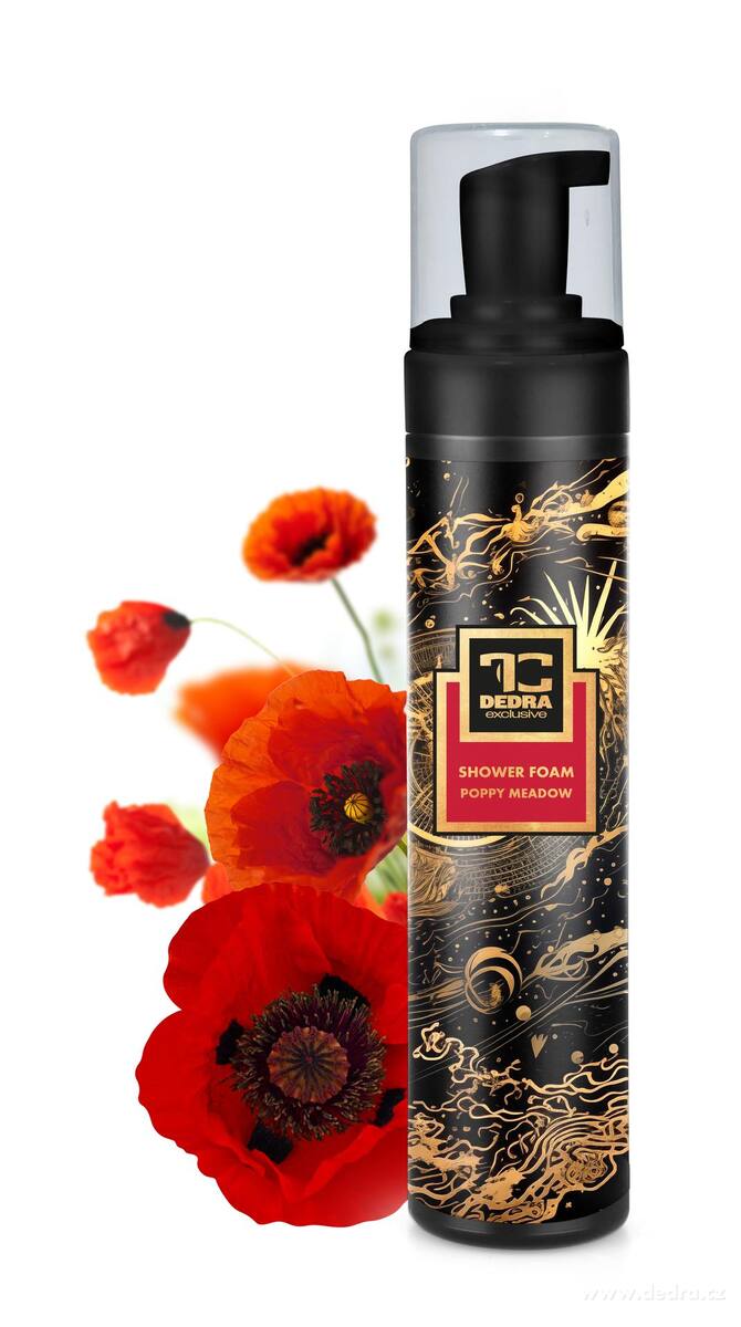 POPPY MEADOW | sprchová pěna na mytí těla | jemná & šetrná péče | 250 ml