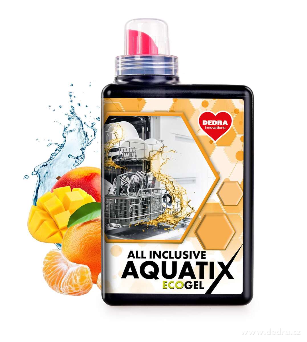 AQUATIX | gel do myčky nádobí | 55 mytí | ALL INCLUSIVE účinek