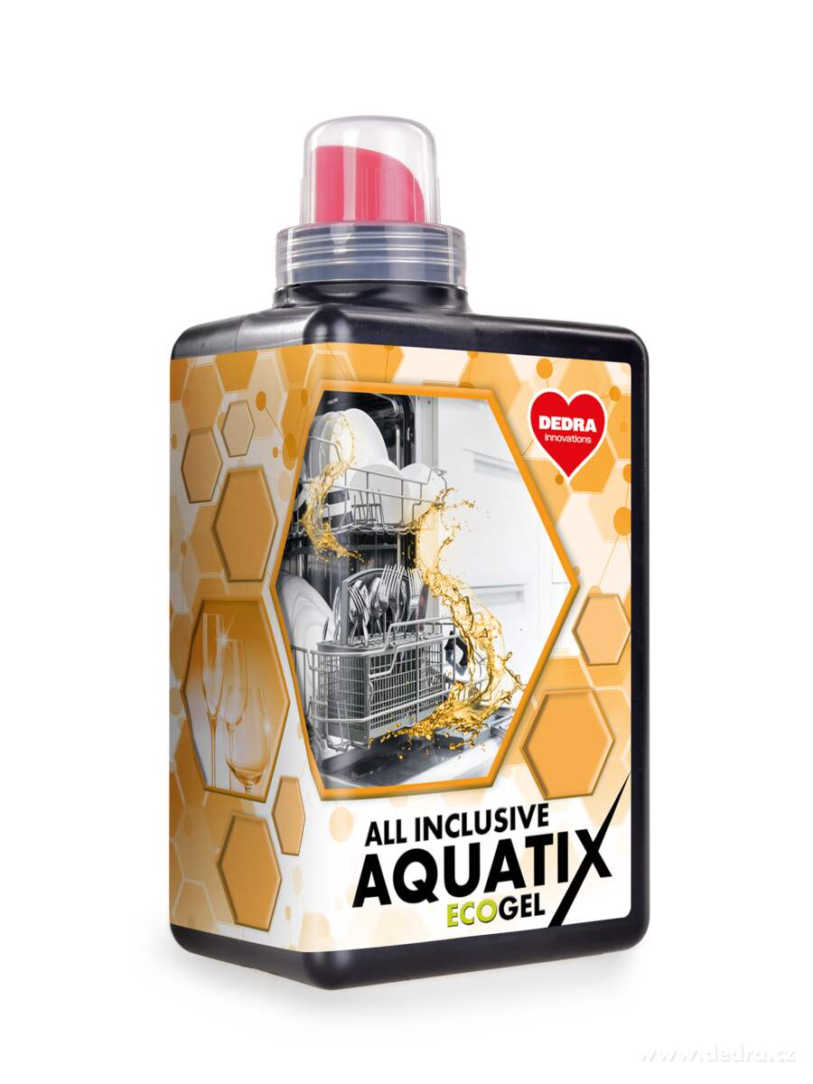 AQUATIX | gel do myčky nádobí | 55 mytí | ALL INCLUSIVE účinek