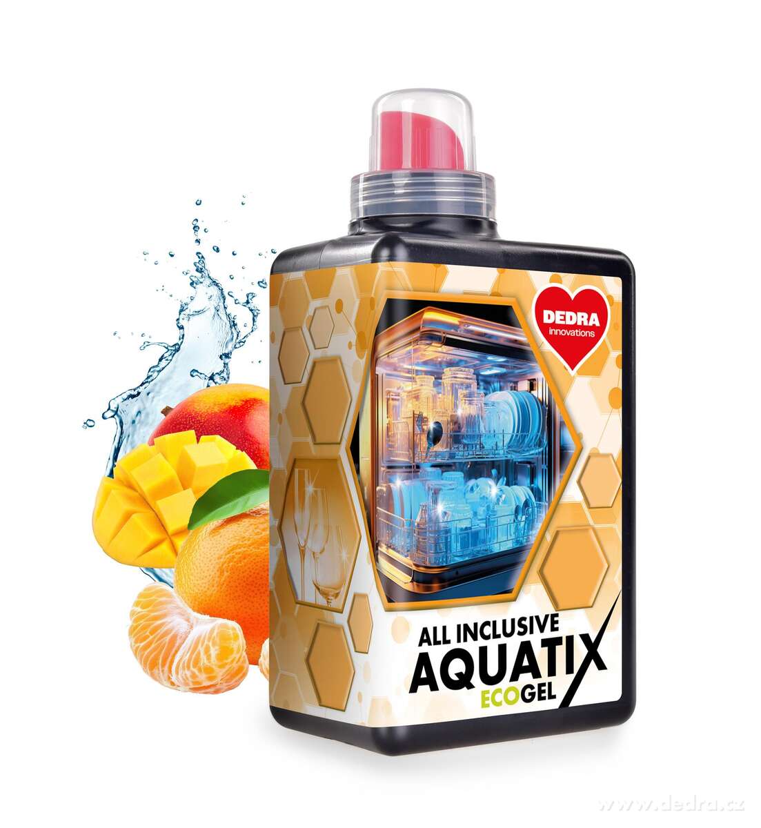 AQUATIX | gel do myčky nádobí | 55 mytí | ALL INCLUSIVE účinek