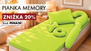 ZNIŻKA 20% na piankę memory ANATOMIXX®