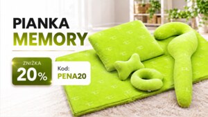 ZNIŻKA 20% na piankę memory ANATOMIXX®