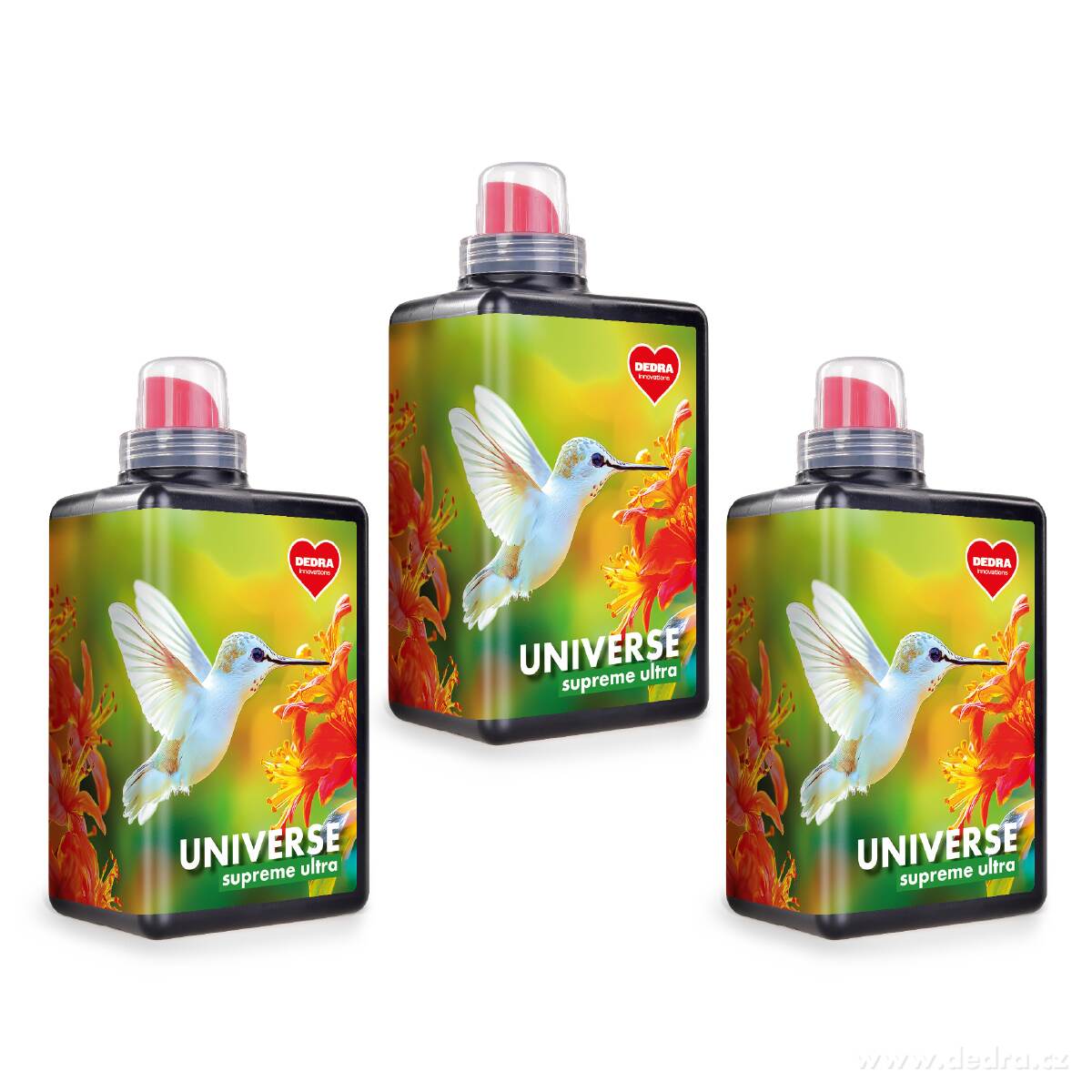 3× UNIVERSE | Univerzální prací gel na bílé & barevné prádlo | SUPREME ULTRA | 84 praní