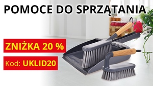 ZNIŻKA 20% na AKCESORIA DO SPRZĄTANIA