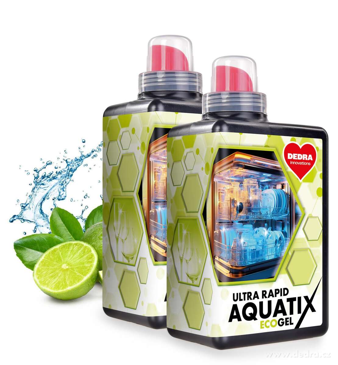 2× AQUATIX | gely do myčky | 120 mytí | ULTRA RAPID