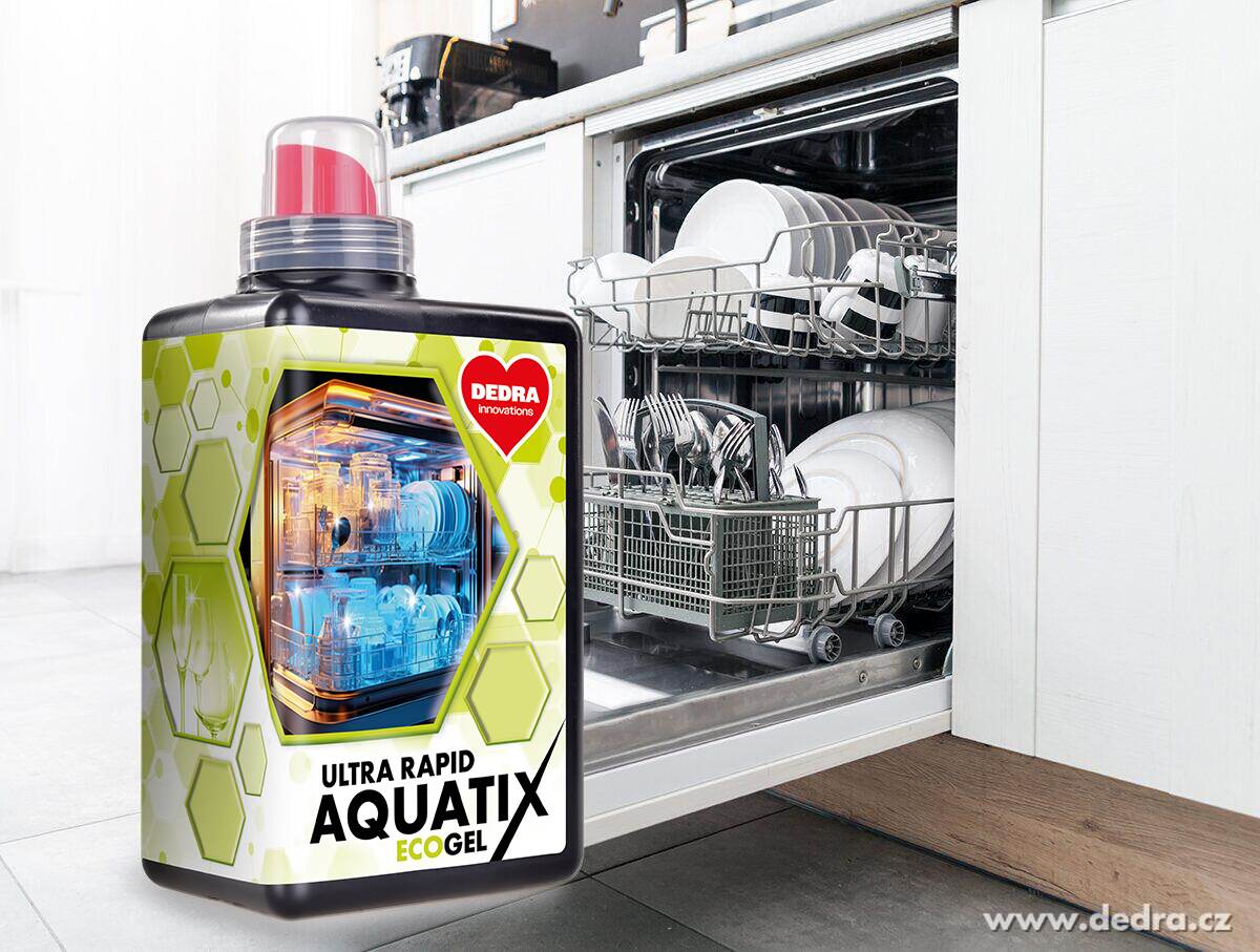 2× AQUATIX | gely do myčky | 120 mytí | ULTRA RAPID