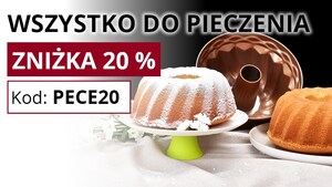 ZNIŻKA 20% na PIECZENIE