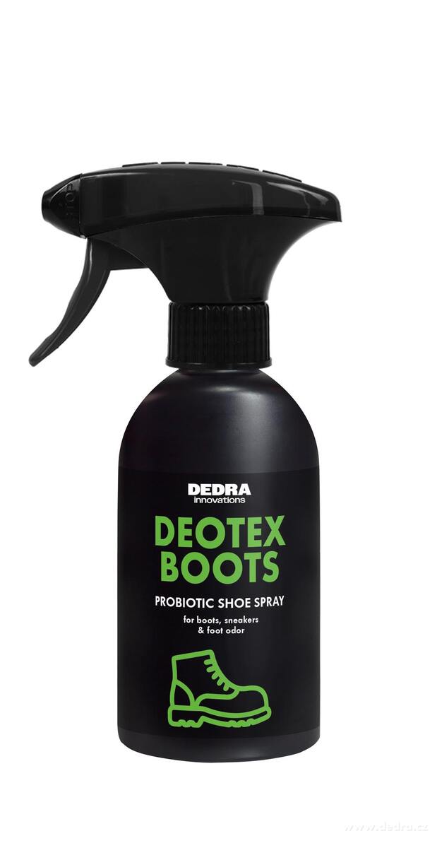 Probiotický sprej na obuv proti zápachu | DEOTEX® BOOTS | neutralizuje pachy, chrání & osvěžuje | 250 ml